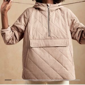 Banana Republic BR Sport half zip NWOT